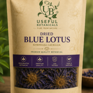 dried blue lotus flower