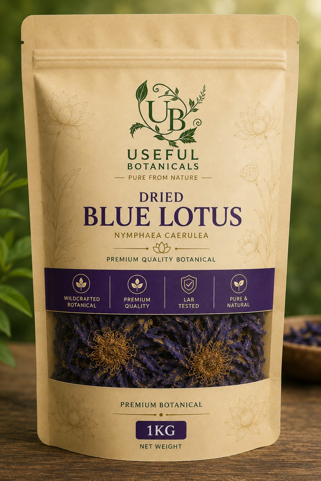 dried blue lotus flower dried blue lotus flower